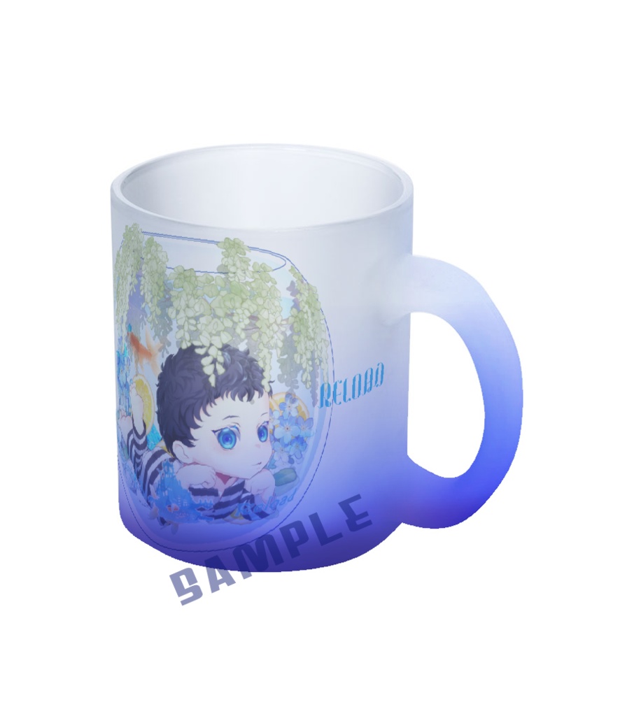 【受注生産】P345☆シャーベットマグカップ