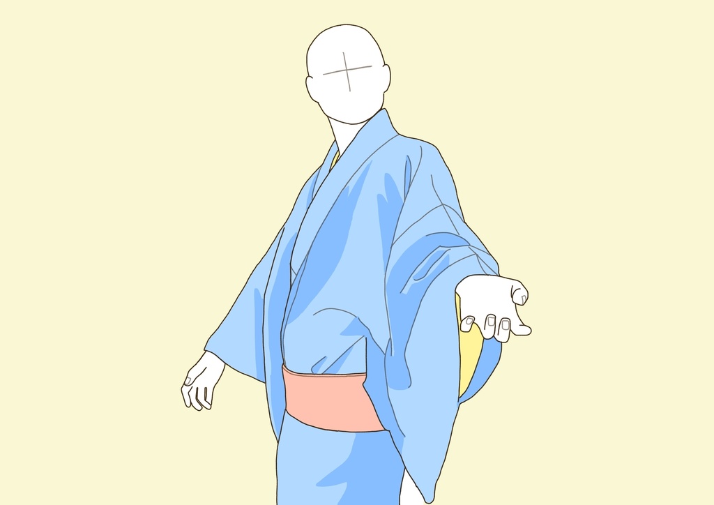 【トレスOK！】男性着物のポーズ集2