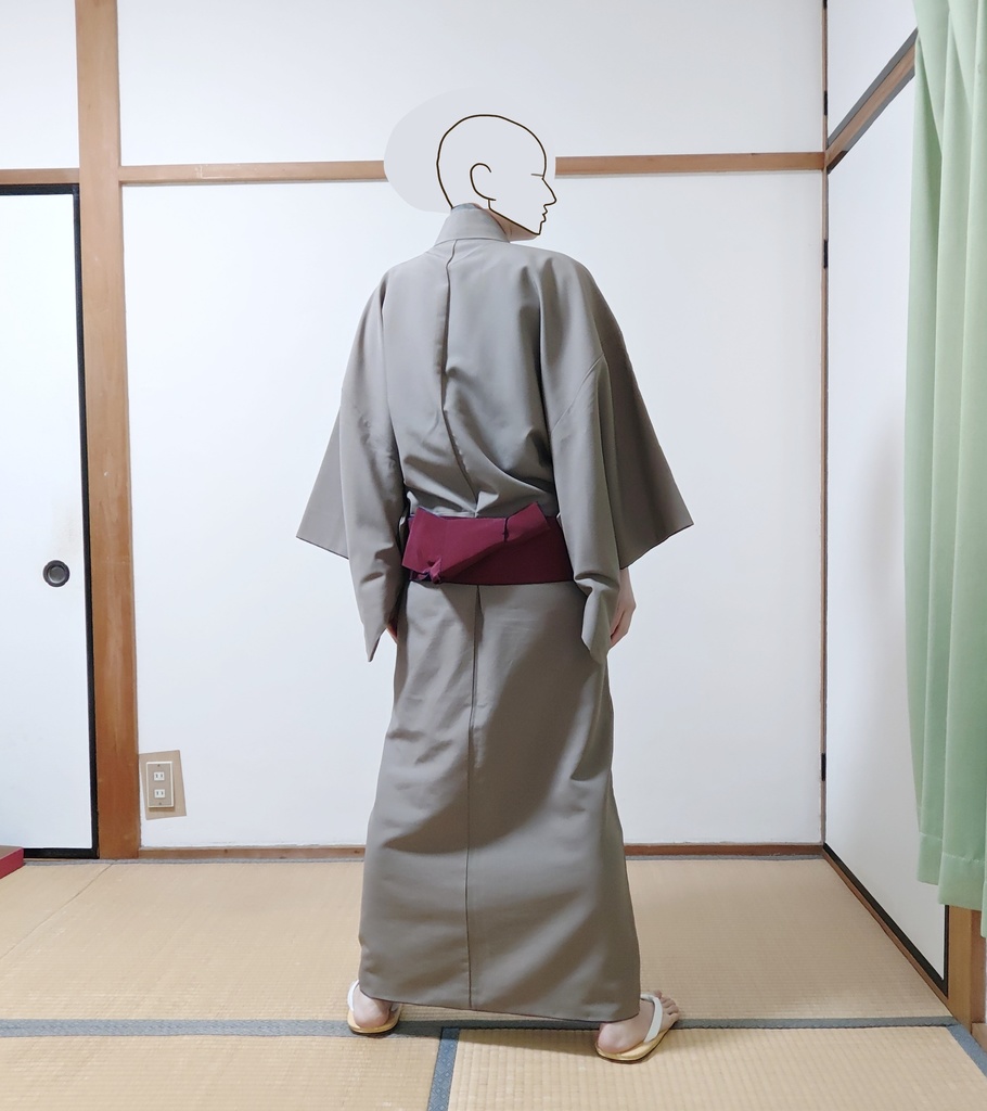 【着流し】背中19枚
