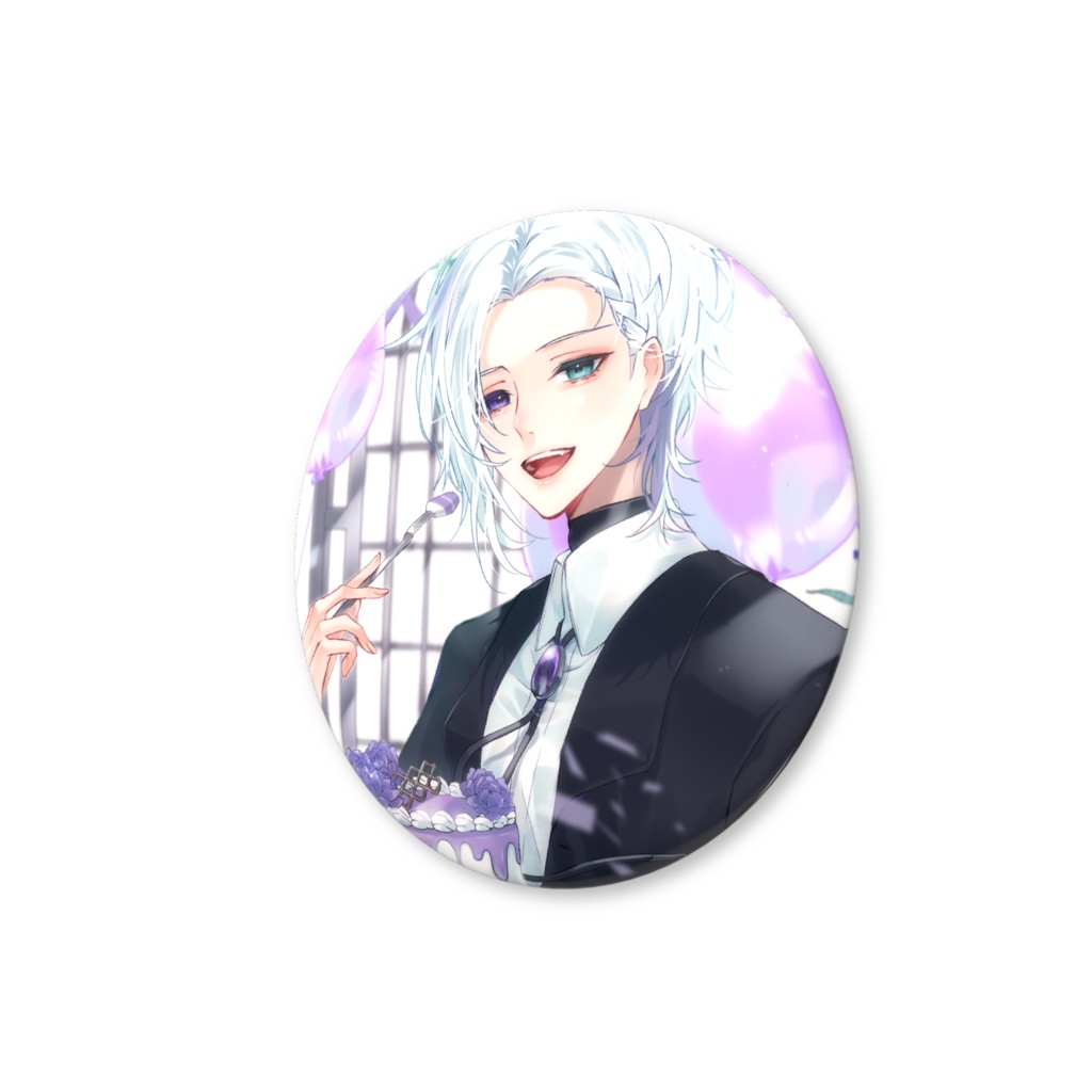 6/5泡沫birthday 缶バッジ