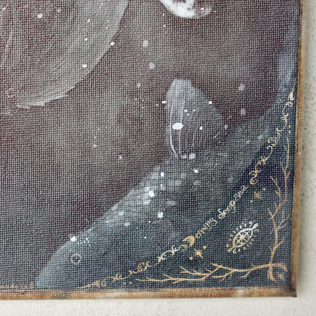 Devil‘s deep sea キャンバスアートパネル