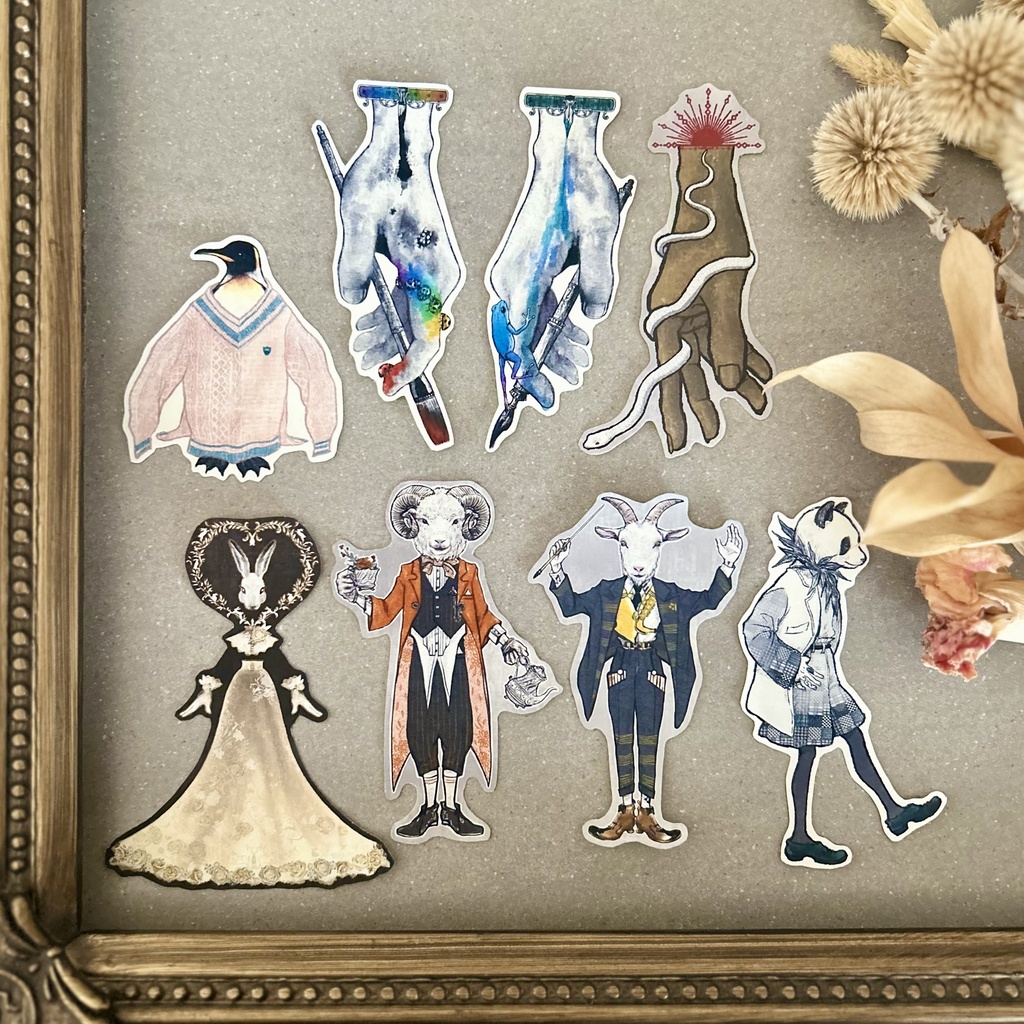 イキモノシールセット