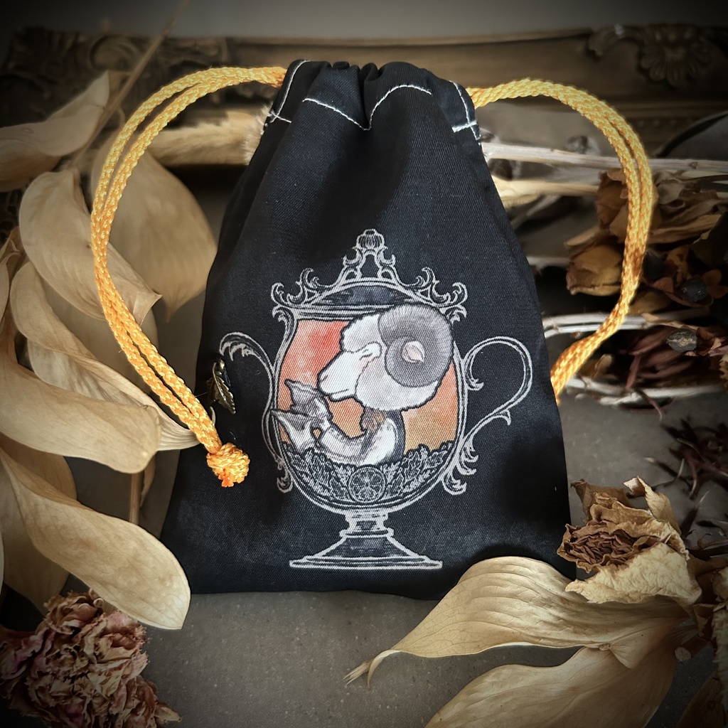 【NEW】羊の執事 tea time ミニ巾着