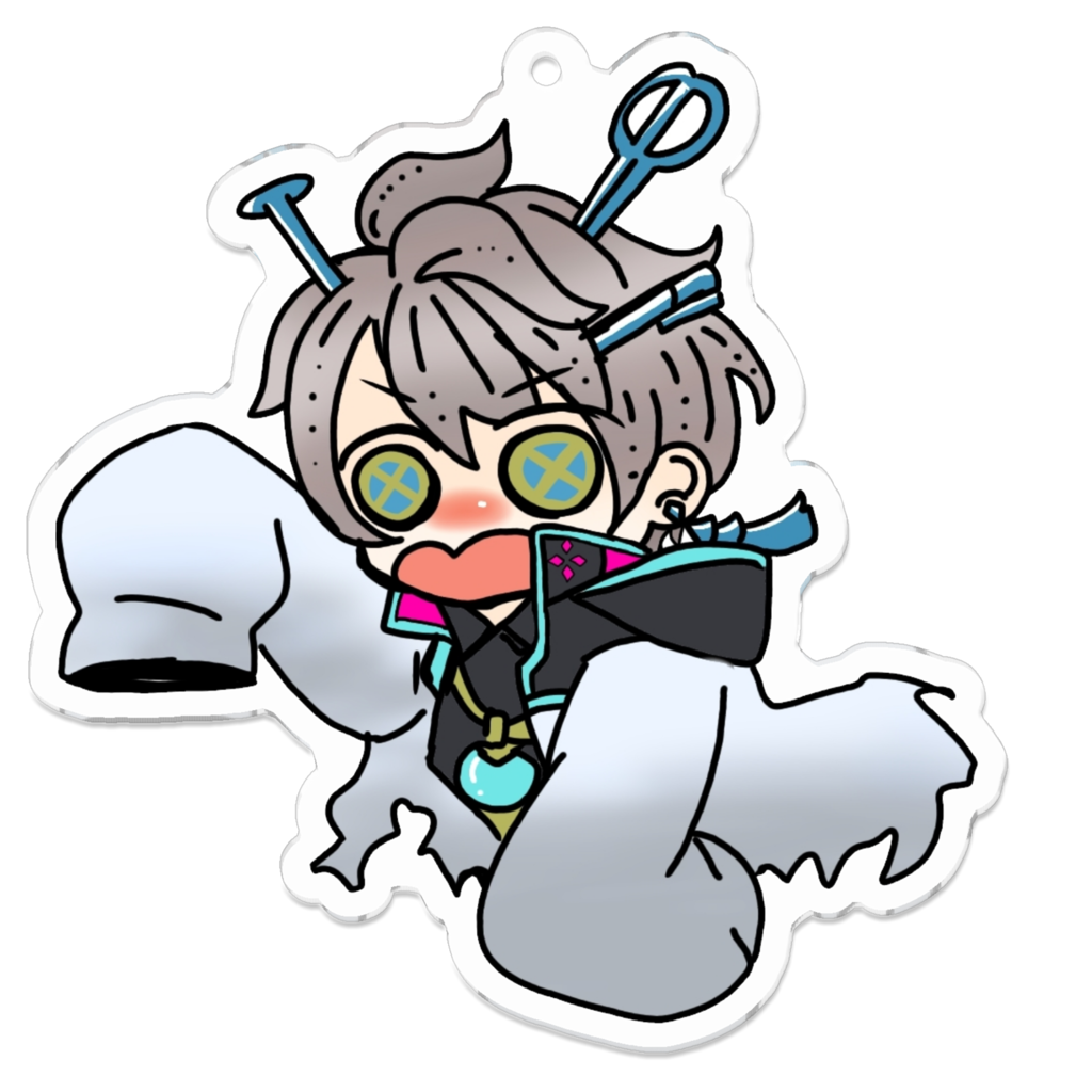【非公式】👻🗼甲斐田晴アクリルキーホルダー