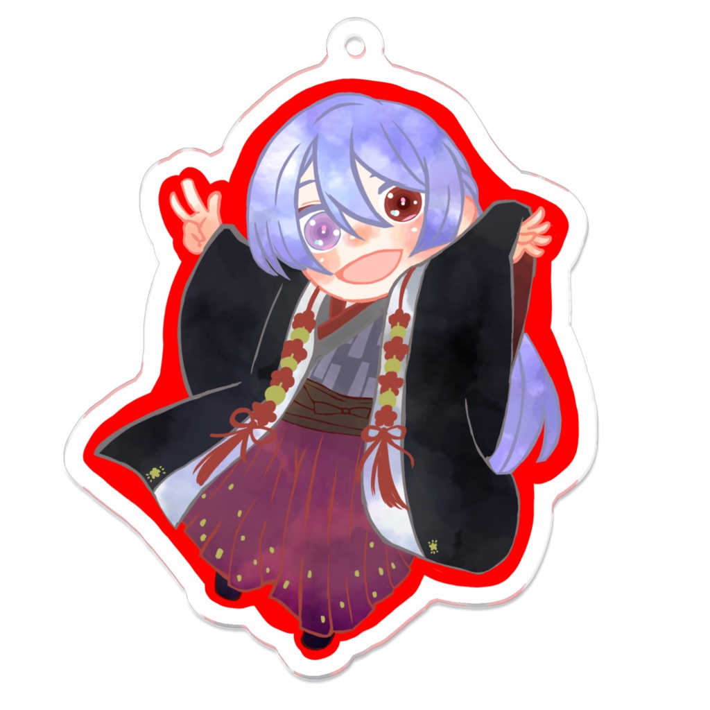 【非公式】弦月藤士郎アクリルキーホルダー