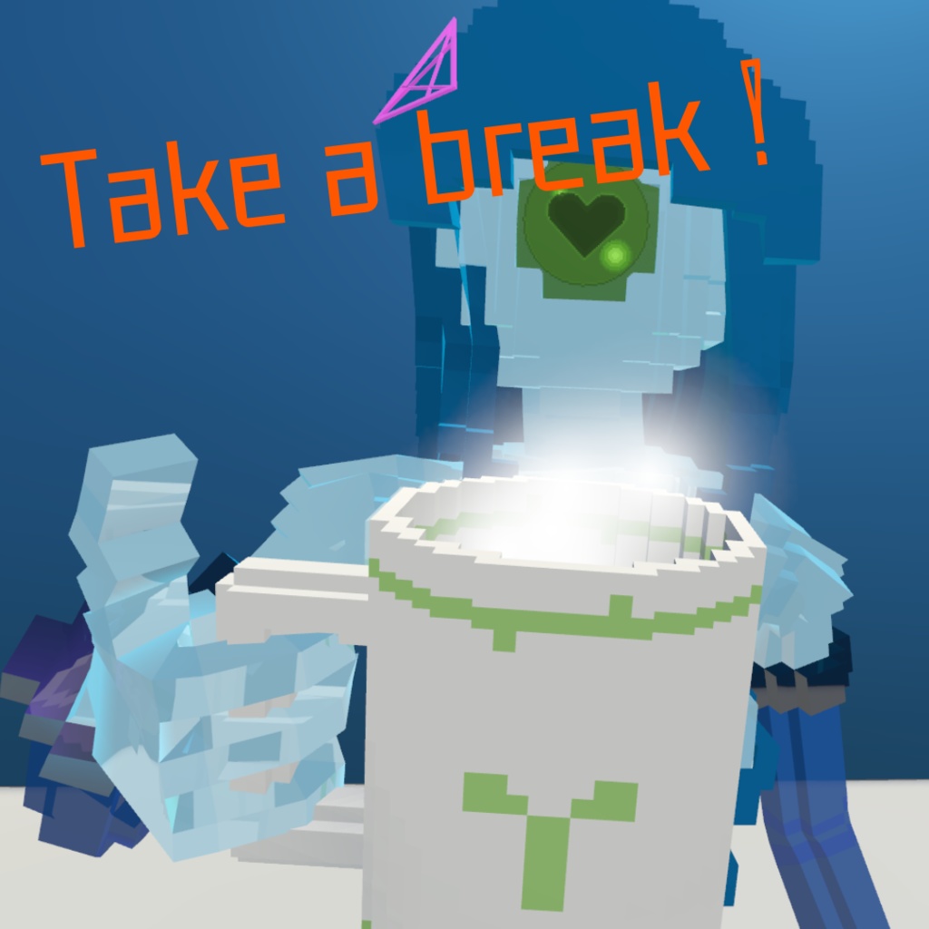 ボクセルマグカップ【VRChat】