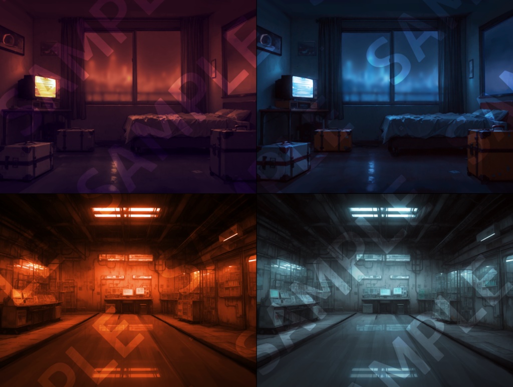 TRPG想定 現代都市背景素材集:空虚と退廃