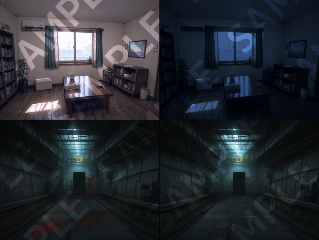 TRPG想定 現代都市背景素材集:空虚と退廃