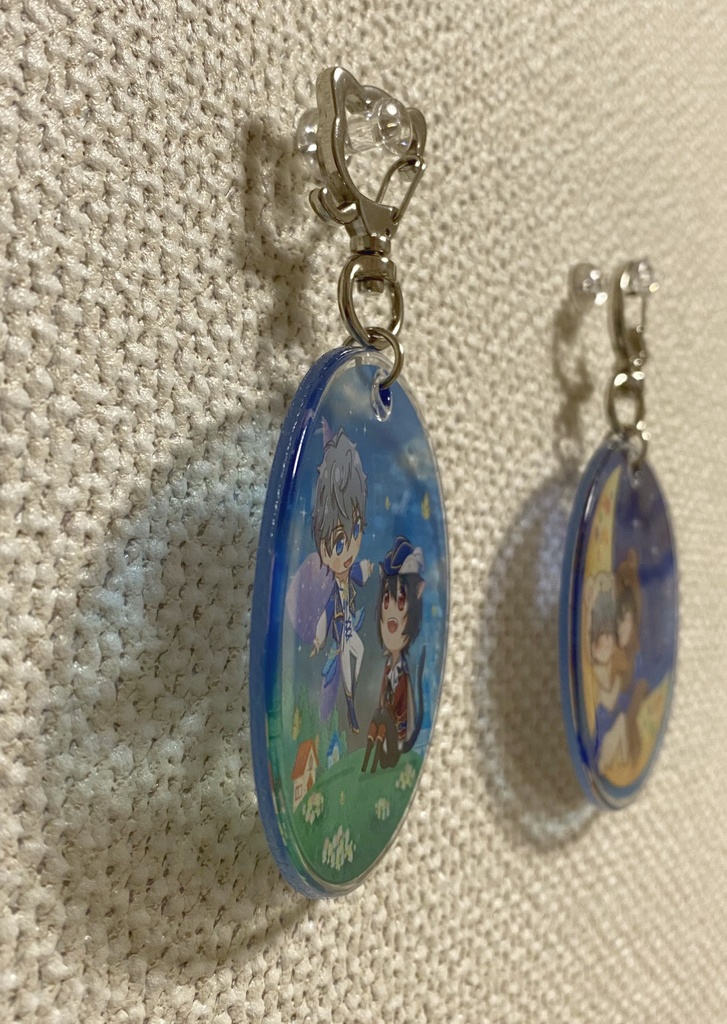 【SALE】凛月と泉のクリアキーホルダー(2種)