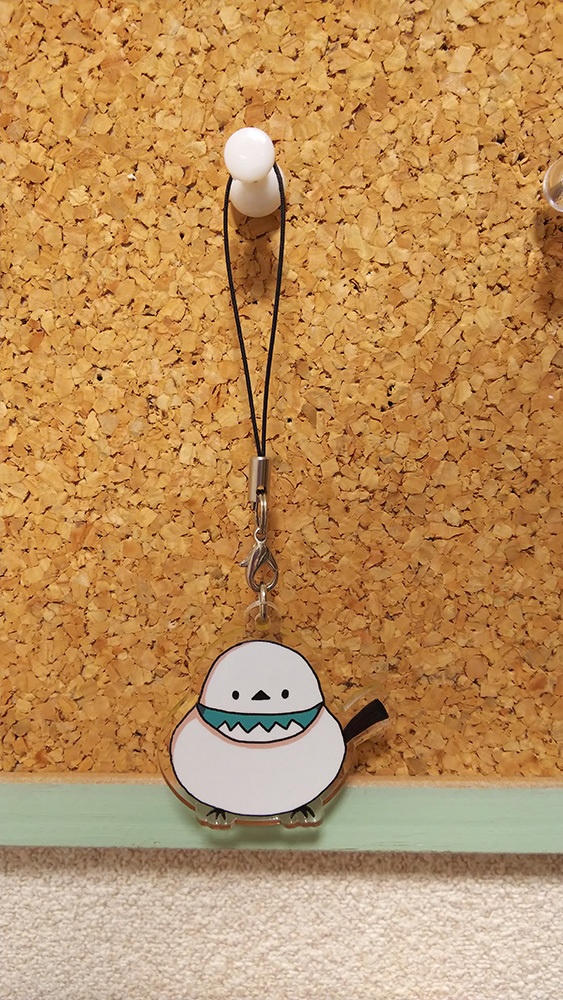 シマエナガのソージ【アクリルキーホルダー】