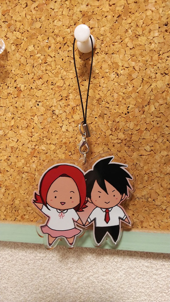 【アクリルキーホルダー】たここちゃん&うにおくん