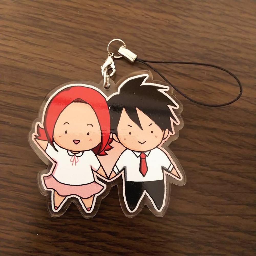 【アクリルキーホルダー】たここちゃん&うにおくん