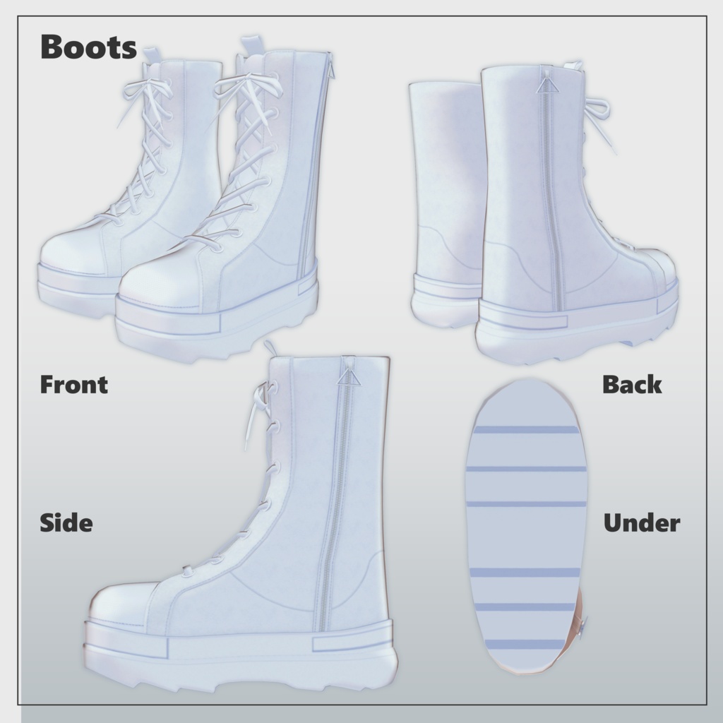 【3アバター対応】Belting Wear Set