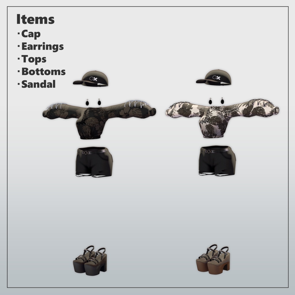 【萌対応】Summer Wear Set