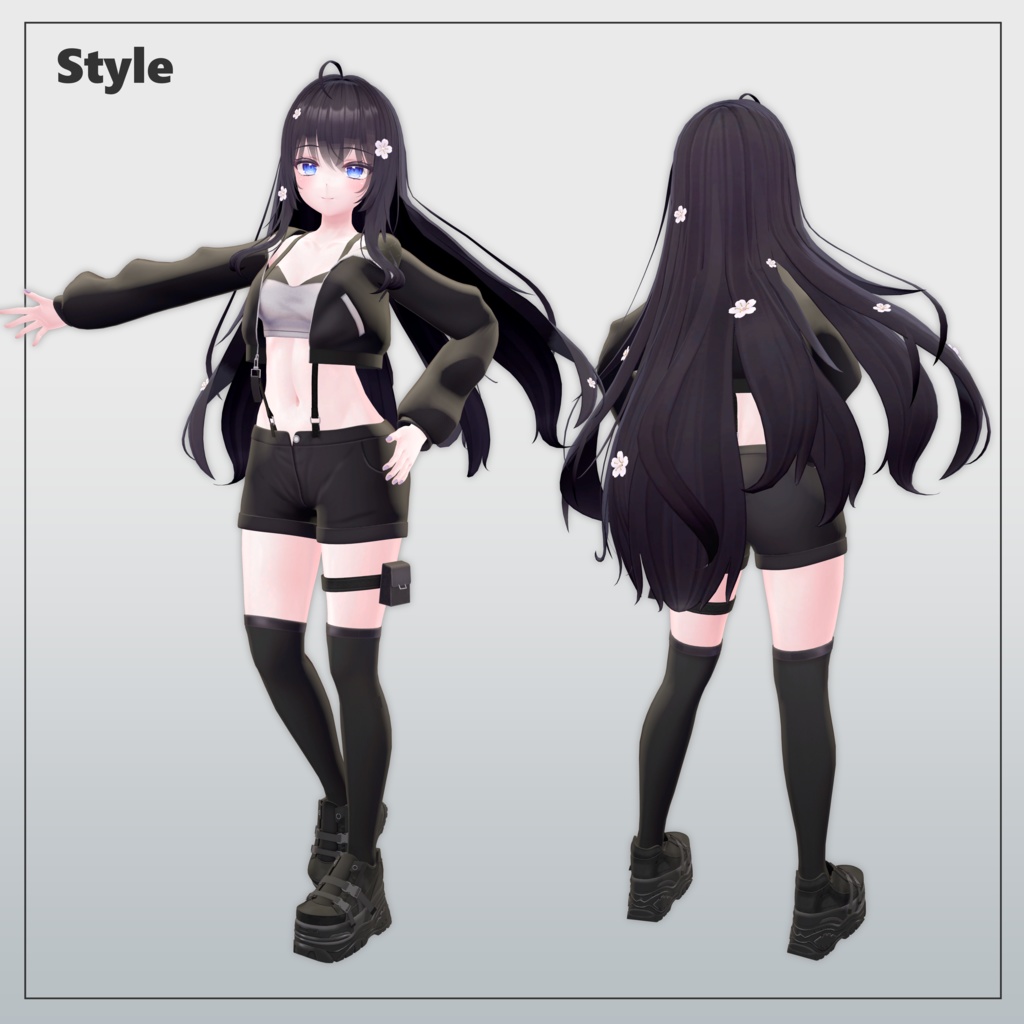 【萌対応】【2WAY】Suspenders Wear Set