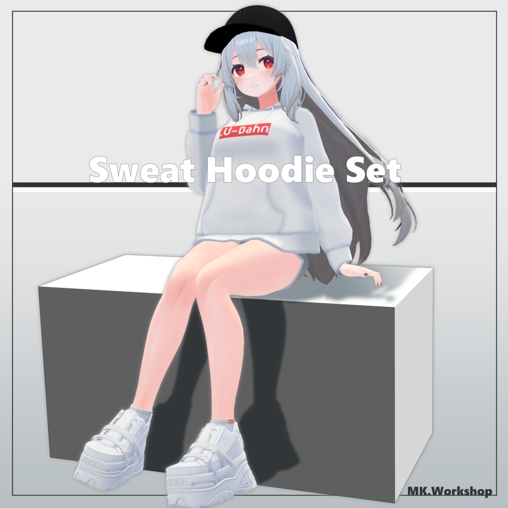 【桔梗対応】Sweat Hoodie Set
