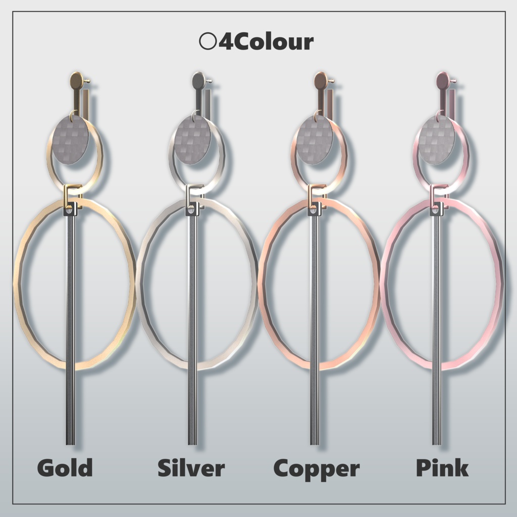 【汎用】Geometry Earring