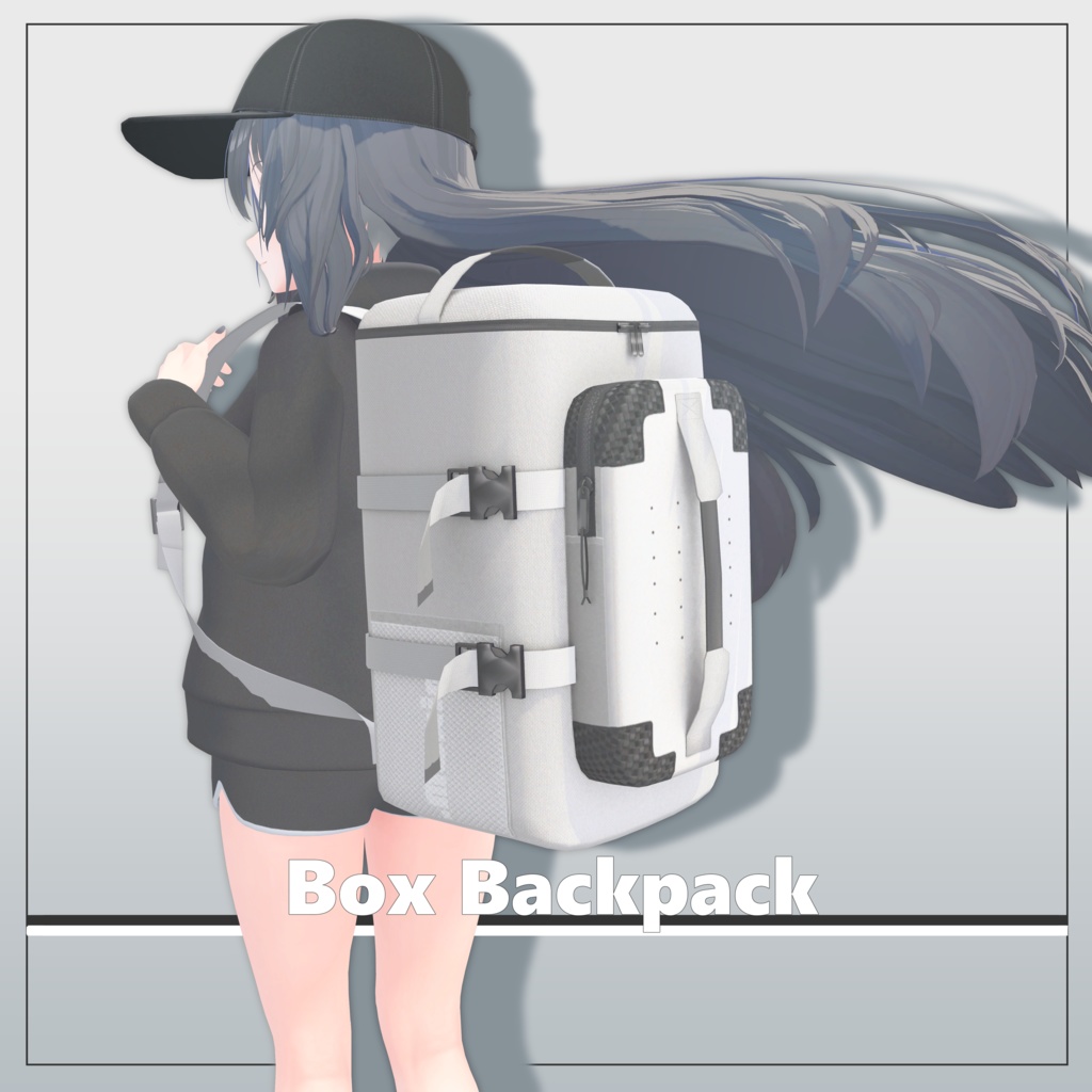 【汎用】Box Backpack