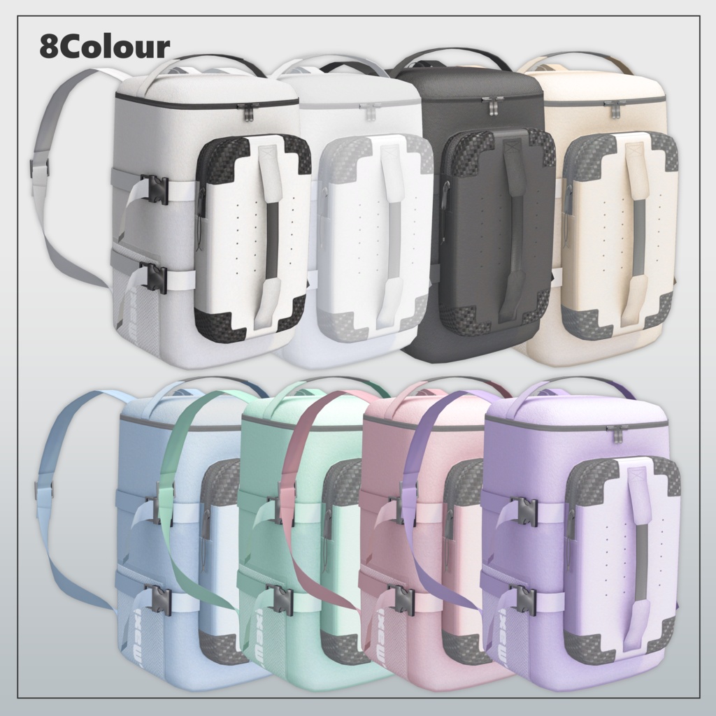 【汎用】Box Backpack