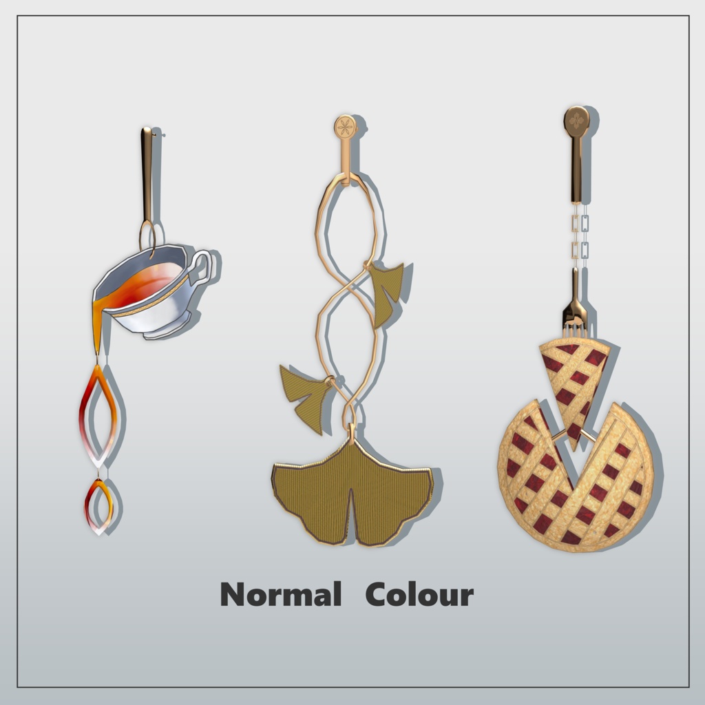 【汎用】Autumn Earring Vol.1