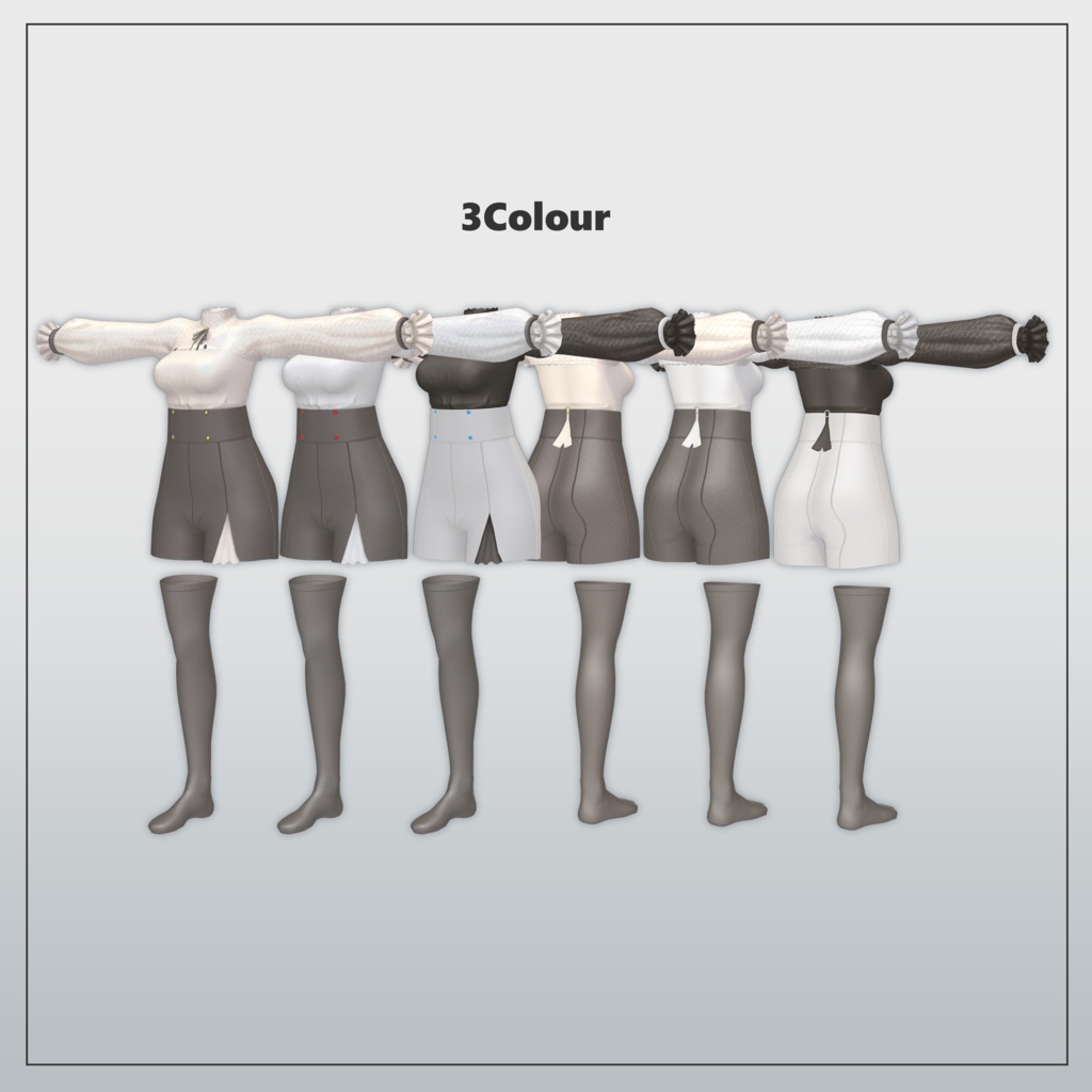 【桔梗対応】French Girly Set