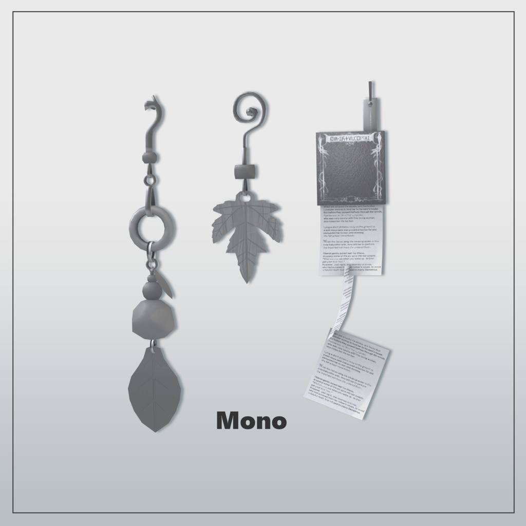 【汎用】Autumn Earring Vol.2