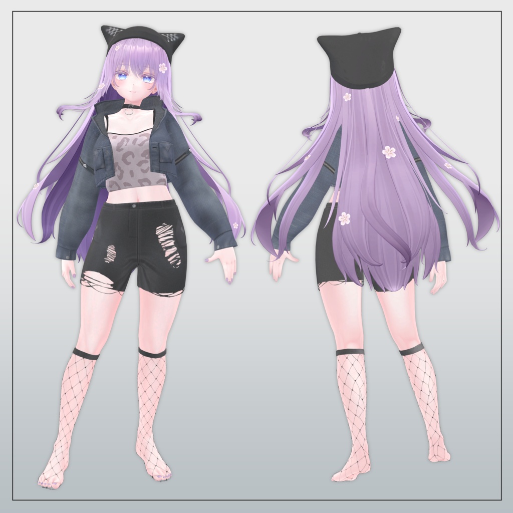 【2アバター対応】Scratches Wear Set