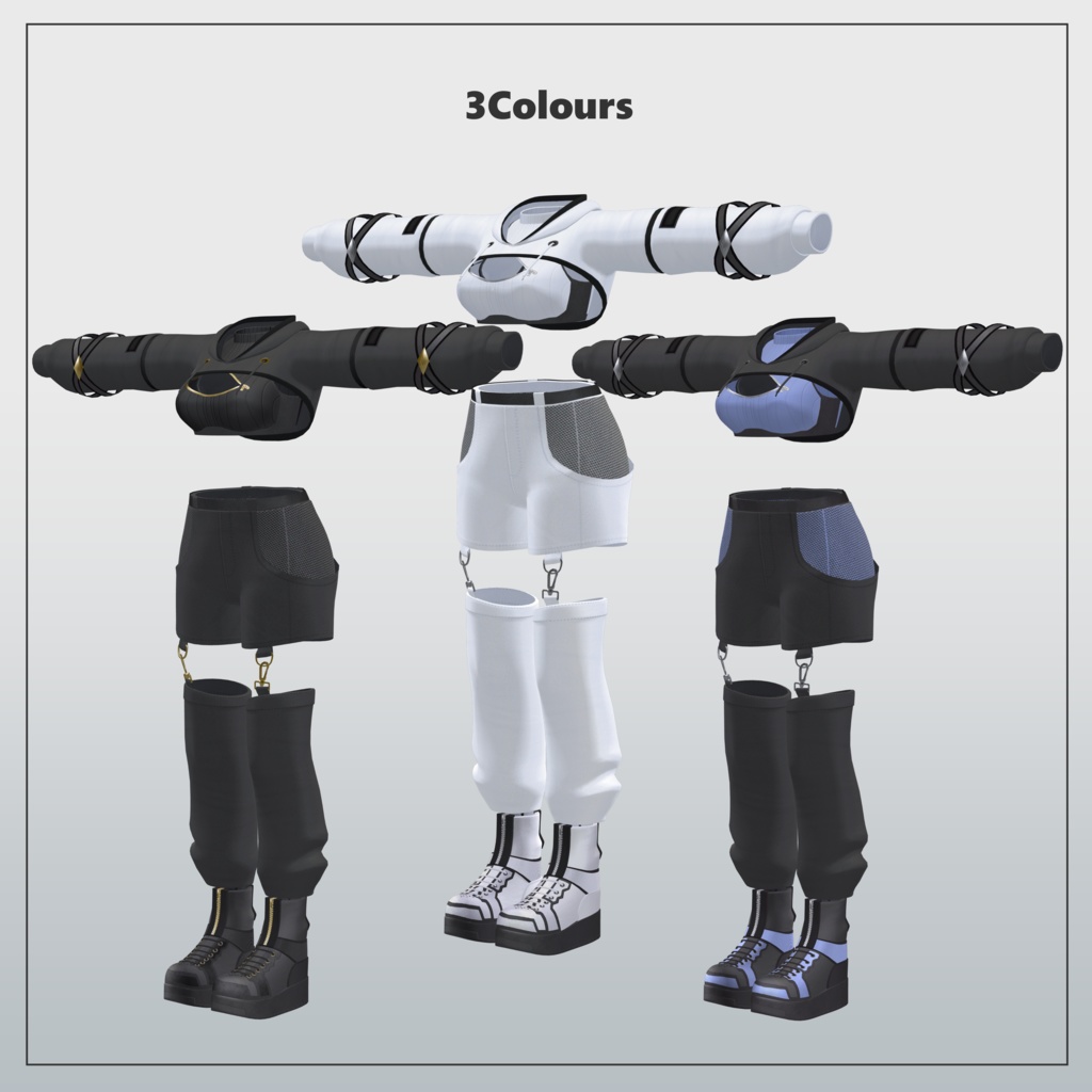 【桔梗専用】Crossing Belt Wear Set