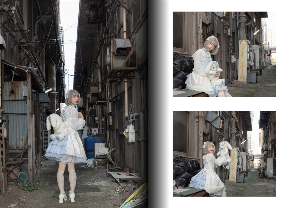 【JIROLITA】Photo Book / #1 時が止まった街 新栄町とロリィタ【CC福岡61】