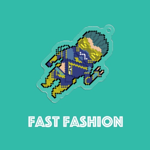【Apex】アクリルキーホルダー　オクタン/Fast Fashion