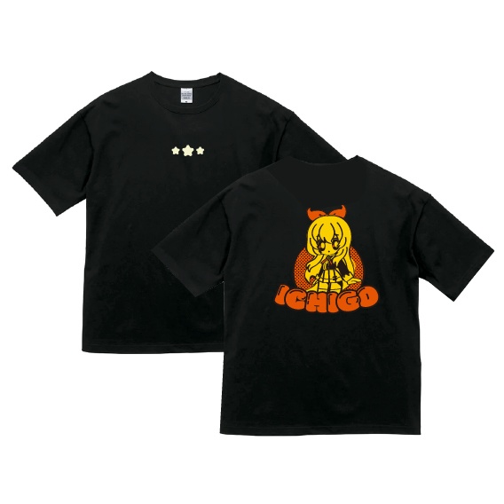 BIG ICHIGO T-shirt <Black>