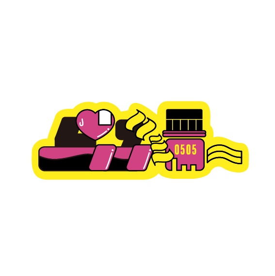 らぶ湯〜 ステッカー