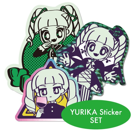 YURIKA Sticker SET