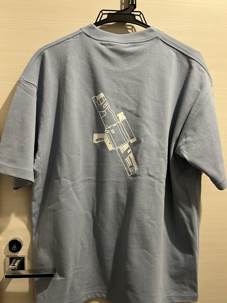 TOKI BIG silhouette Tshit - Blue<受注>