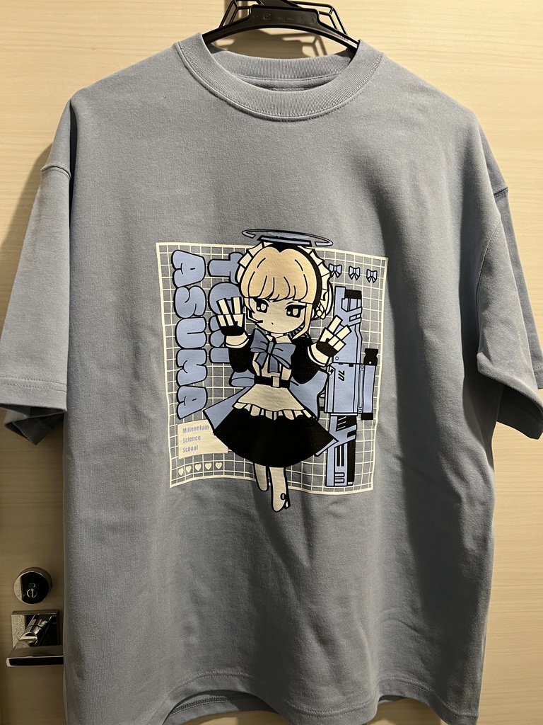 TOKI BIG silhouette Tshit - Blue<受注>