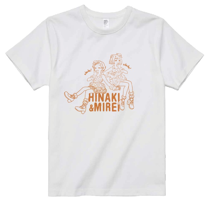 ひなき&みれぃ　コラボレーションTシャツ