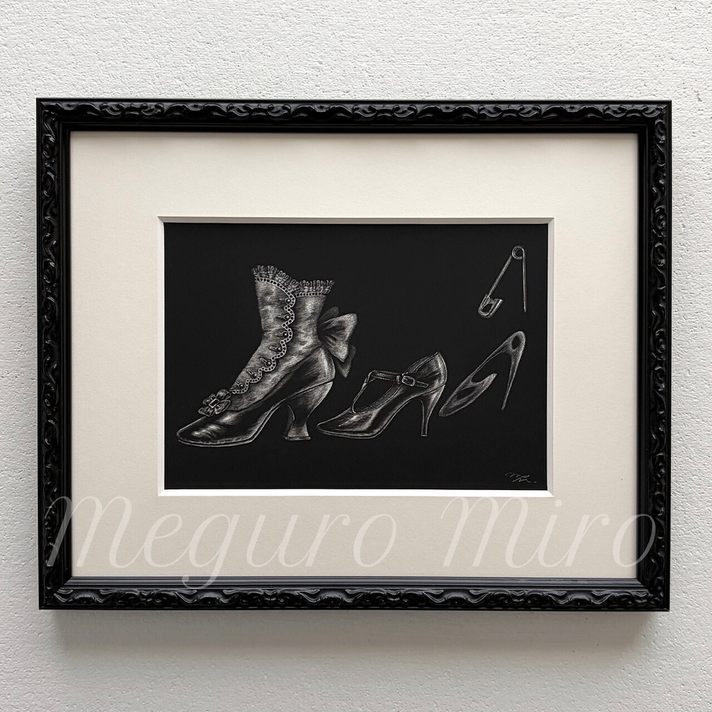 目黒ミロ「Inherited pain」原画
