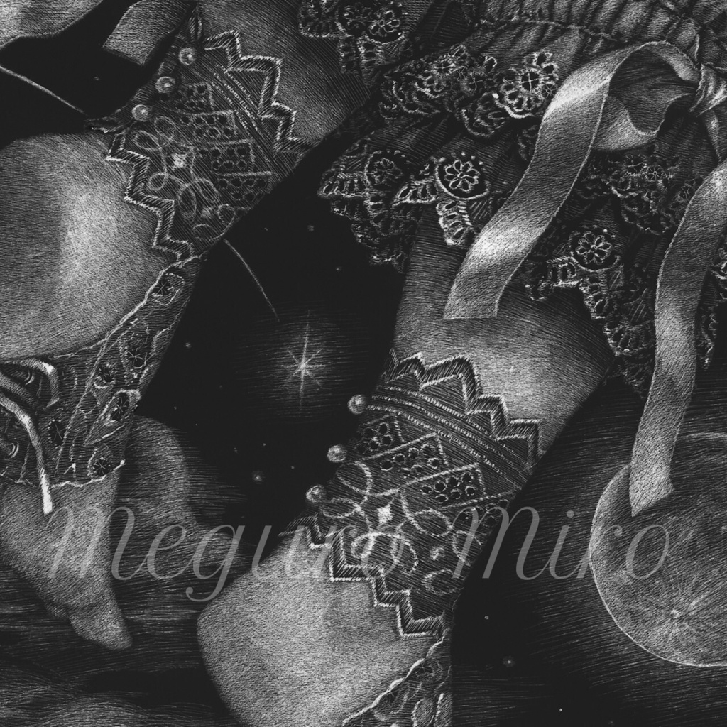 目黒ミロ「月越える」原画