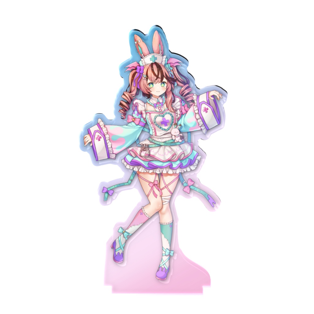 かふちょびꕤあぃす_オーロラアクスタ - 100 × 100mm