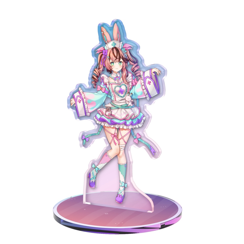 かふちょびꕤあぃす_オーロラアクスタ - 100 × 100mm