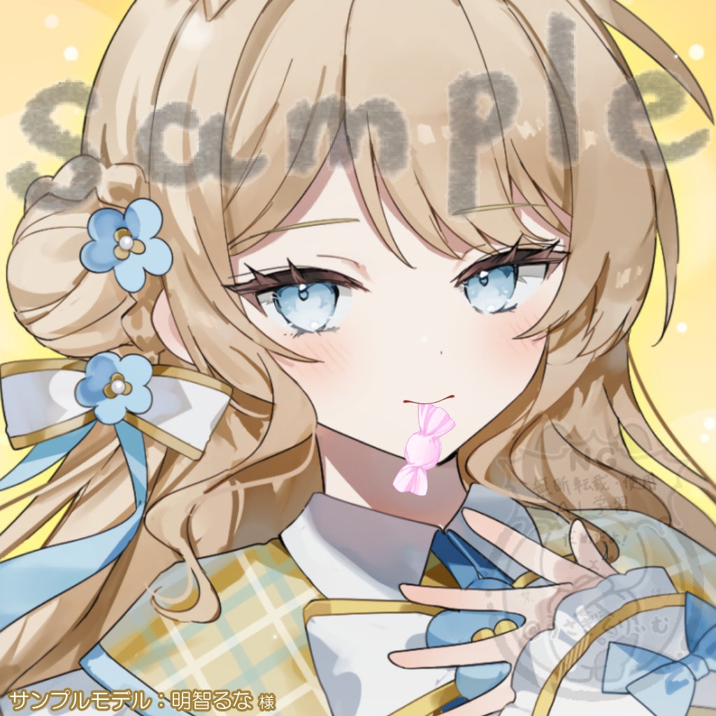 【無料版有】Vtuber・Vライバー様向け!キャンディー咥え素材