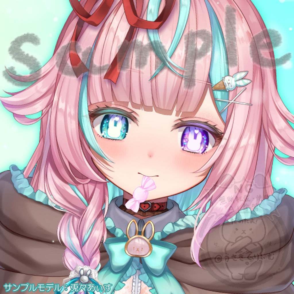 【無料版有】Vtuber・Vライバー様向け!キャンディー咥え素材