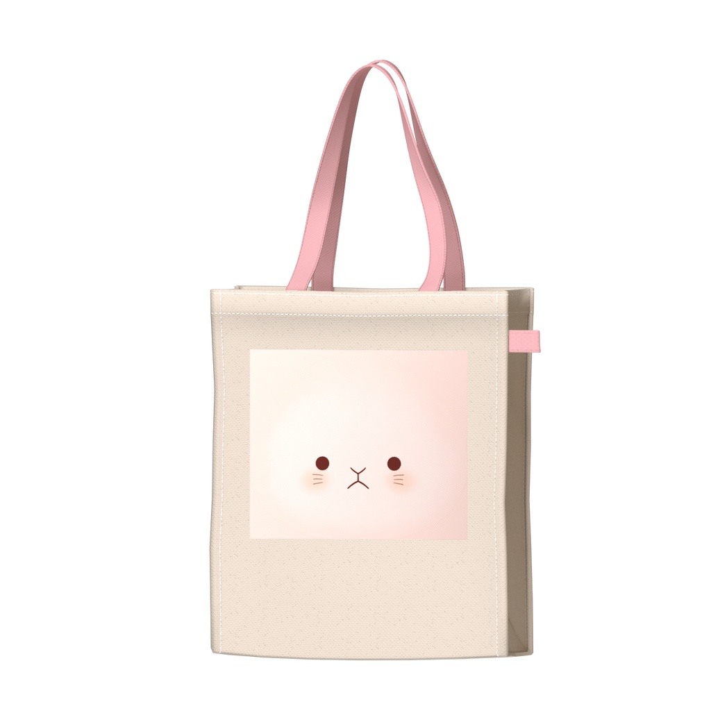 【うさぴっぴ】ツートンカラーバッグ