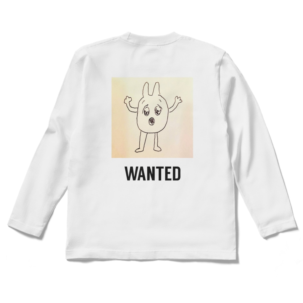 Wanted(背面) 長袖