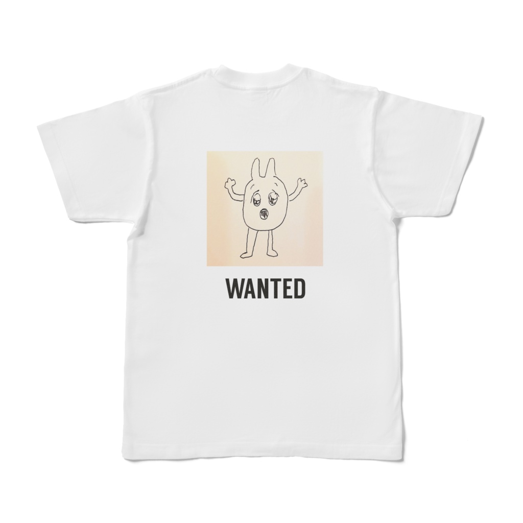 Wanted 背面プリント