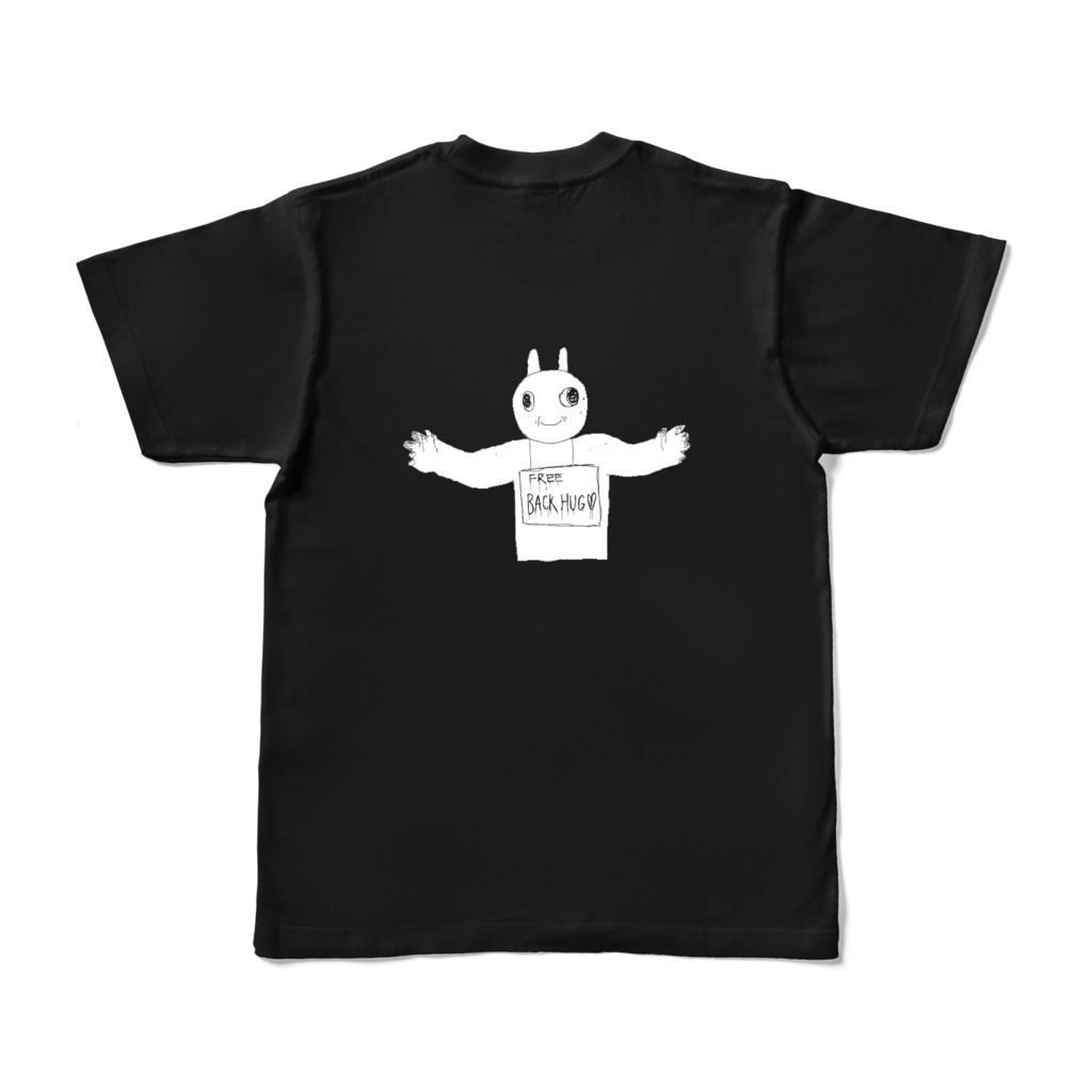 Free back hug Tシャツ