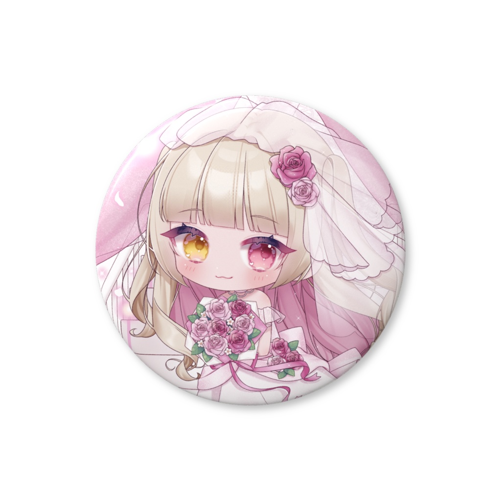 語音久遠ウエディングSD缶バッジ