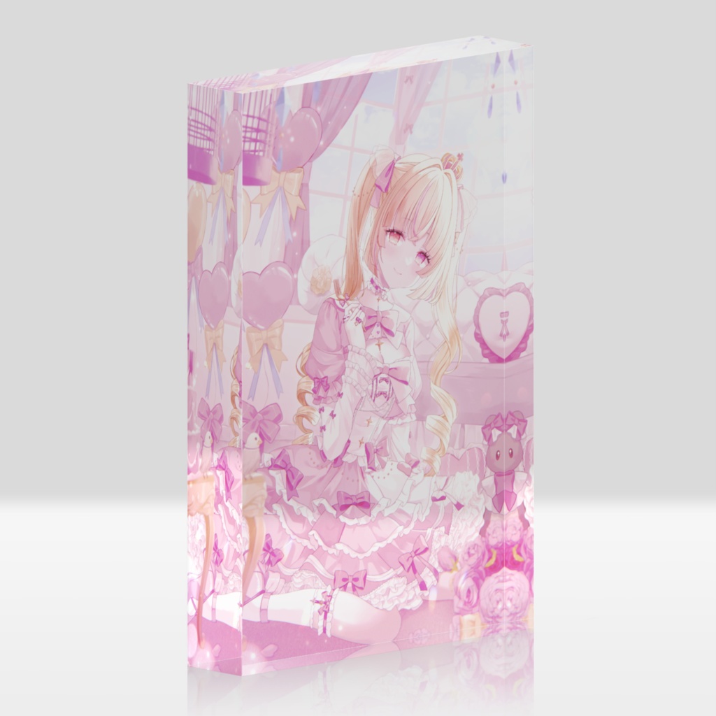 生誕アクリルブロック