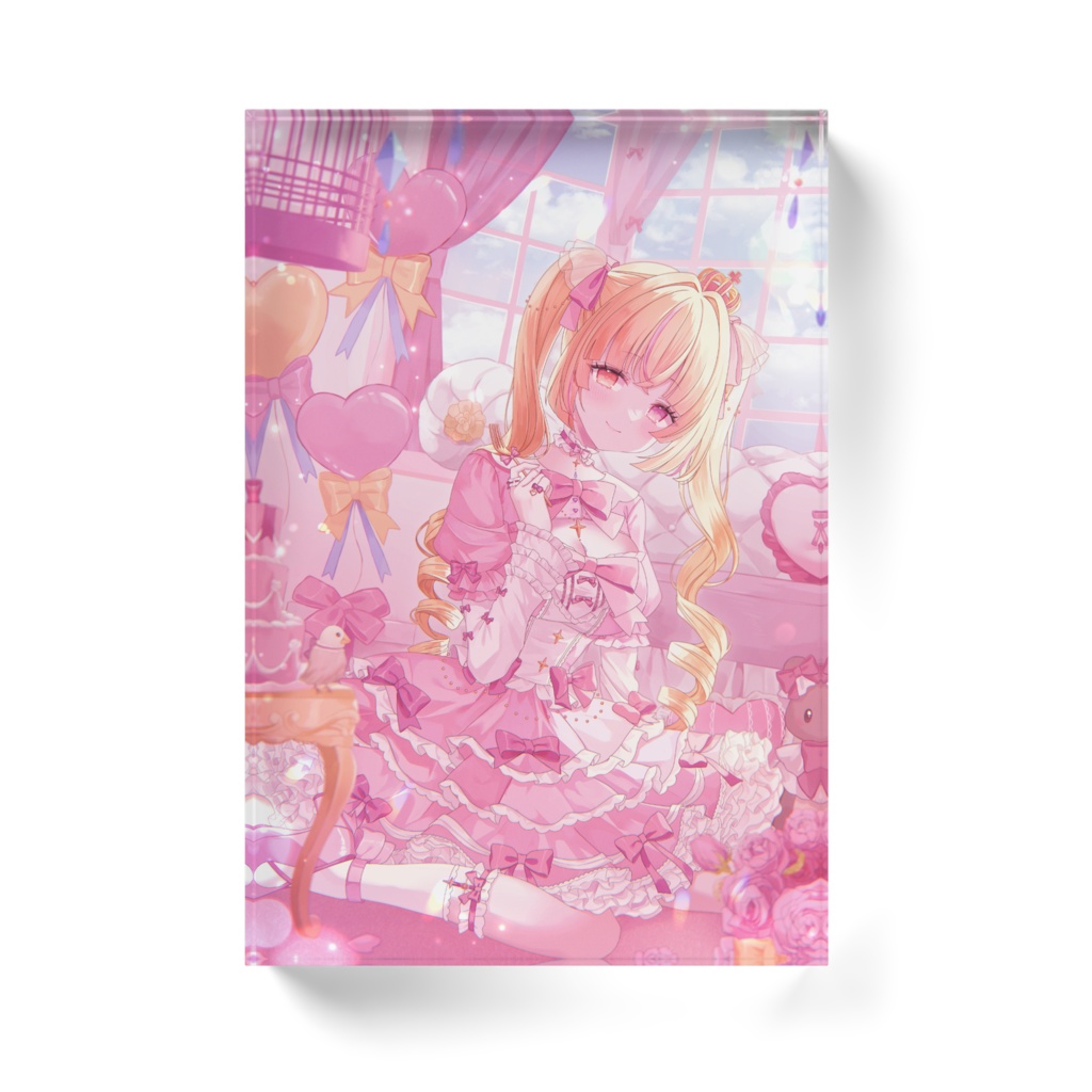 生誕アクリルブロック