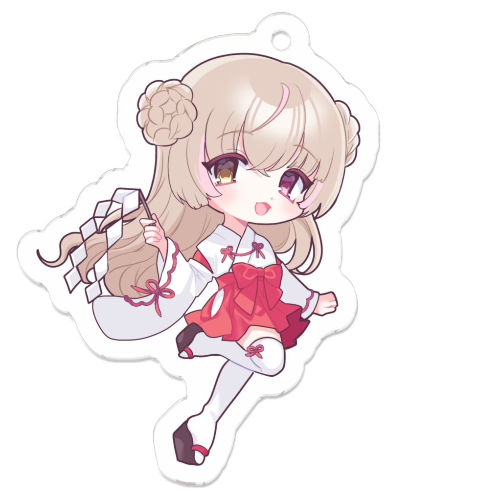 巫女服 アクリルキーホルダー